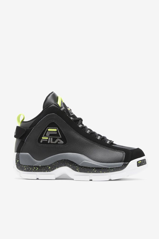 Fila Trainers Mens Black Grant Hill 2 - Ireland 31254-THXJ